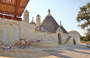 Villa 4 trulli, sea view, vista mare, isolata